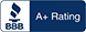 Better Business Bureau A plus Rating